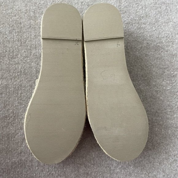 Altar'd State Sandals Womens 8 Beige Platform Espadrille Shoes Casual Summer - Picture 10 of 12